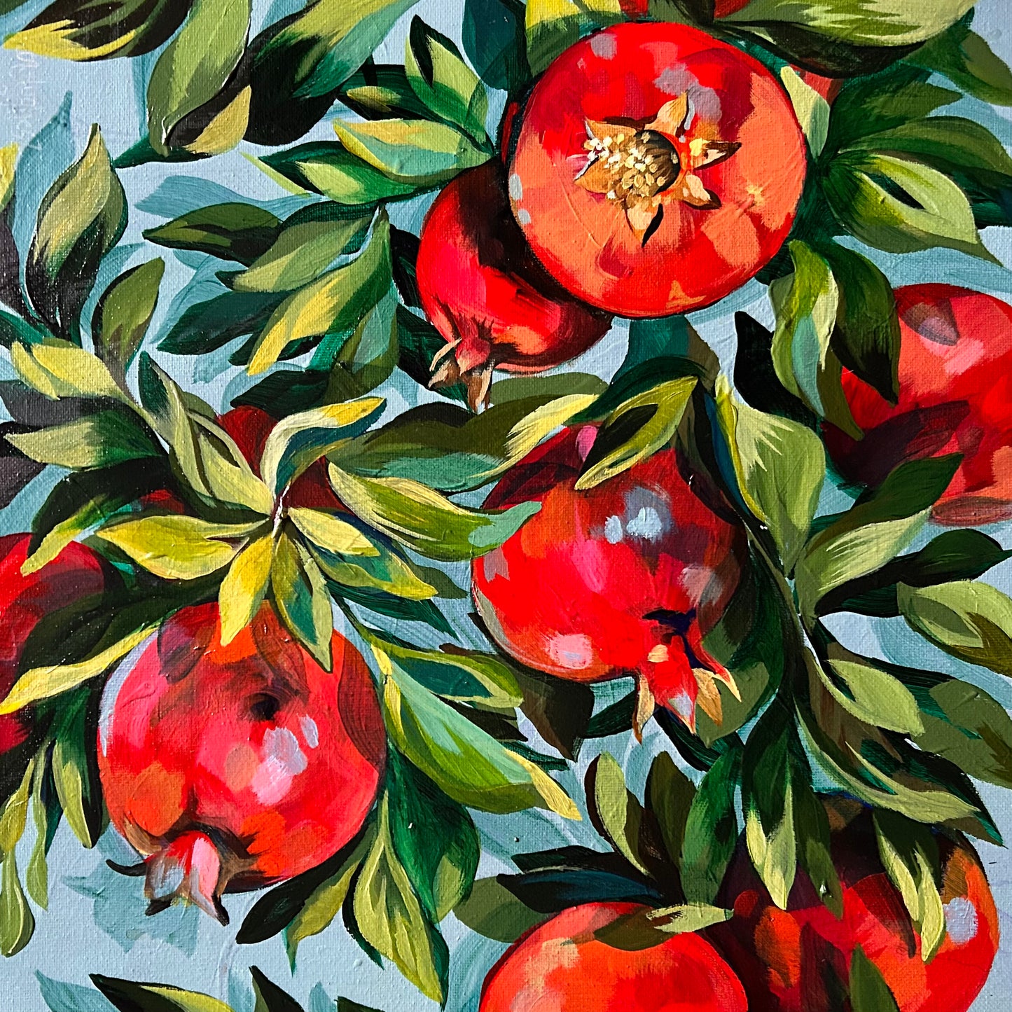 January Pomegranates